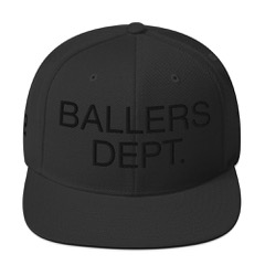 BALLERS DEPT. - THE BLACKOUT Snapback Hat